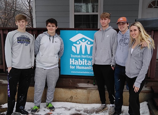 Habitat for Humanity group photo